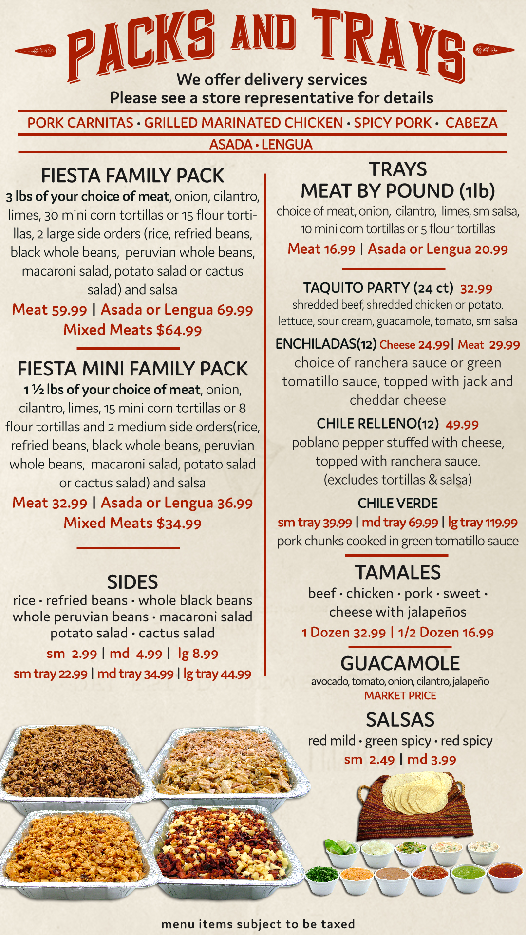 Menu Page 5